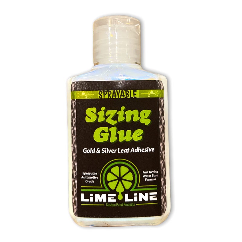 LiME LiNE LiME LiNE Sprayable Sizing Glue, Automotive Grade Gold and Silver Leafing Adhesive  - Image 1
