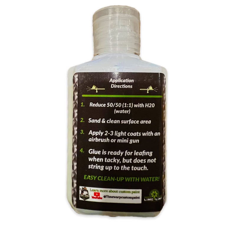 LiME LiNE LiME LiNE Sprayable Sizing Glue, Automotive Grade Gold and Silver Leafing Adhesive  - Image 2