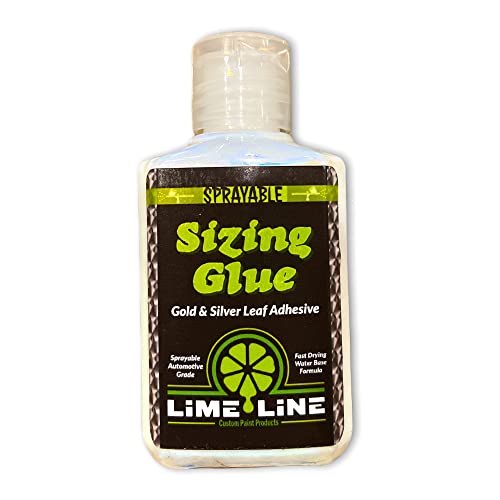 LiME LiNE غراء لي م لي ن القابل للرش، درجة السيارات، لاصق ورق الذهب والفضة - Image 1