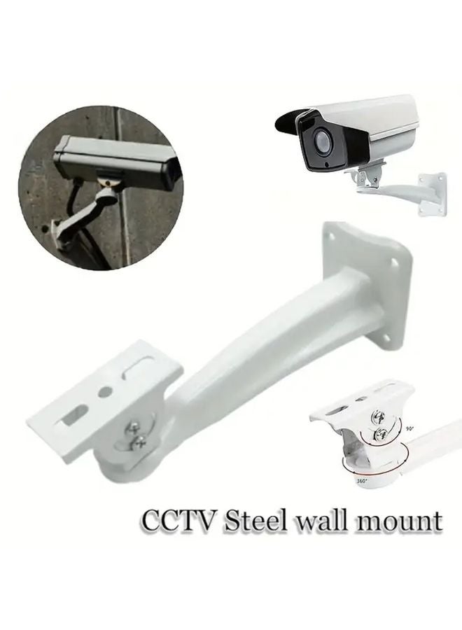 حامل كاميرا مراقبة ثقيل من الصلب Steel Duckbill لتثبيت كاميرات PTZ والقبة والرصاصة على الحائط - قطعة واحدة - Image 2