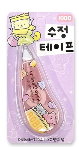 SSNCC Convenience Store Food School White Out Correction Tape 1PC (2 Designs Available) (Pink) - Image 2