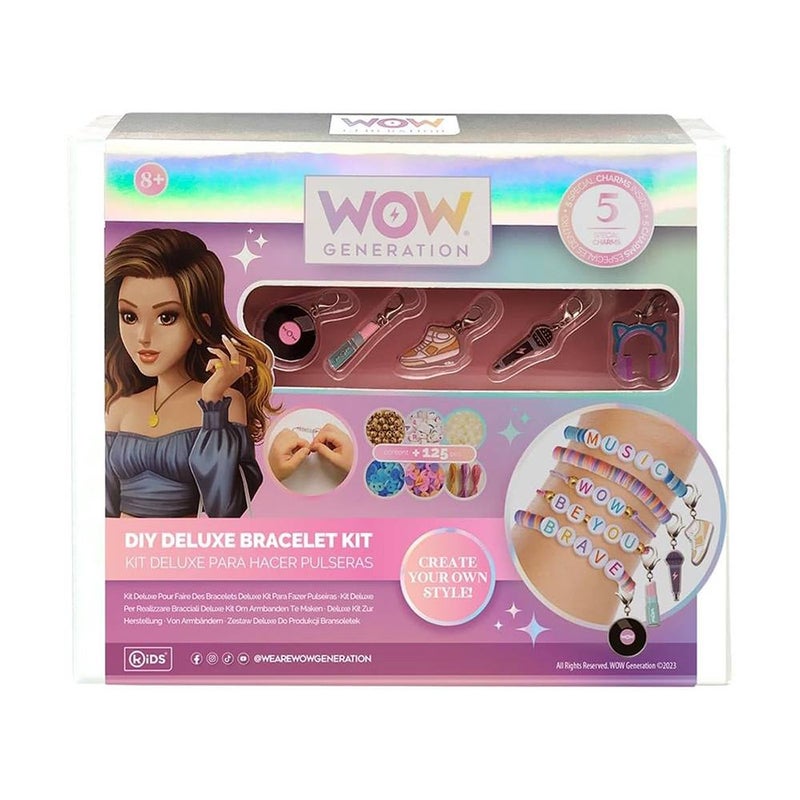 WOW Generation DIY Deluxe Bracelet Kit with 5 Special Charms - Image 1