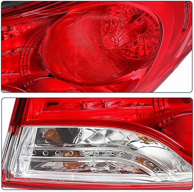 Right Passenger Side Tail Light Assembly For 2011 2012 2013 Hyundai Elantra - Image 5