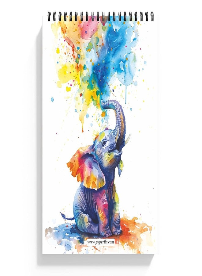 COI دفتر رسم COI، مقاس 20 سم × 29 سم، عبوة واحدة، 25 ورقة، دفتر رسم فني حلزوني، ورق رسم 160 غرام/م²، مناسب للرسم والكتابة للأطفال والبالغين والمراهقين من الجنسين - Image 1