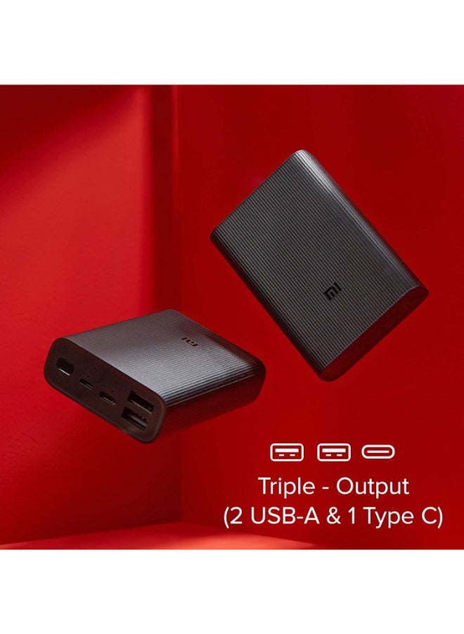 Xiaomi Renewed - MI 10000mAh Pocket Pro Power Bank Black - Image 5