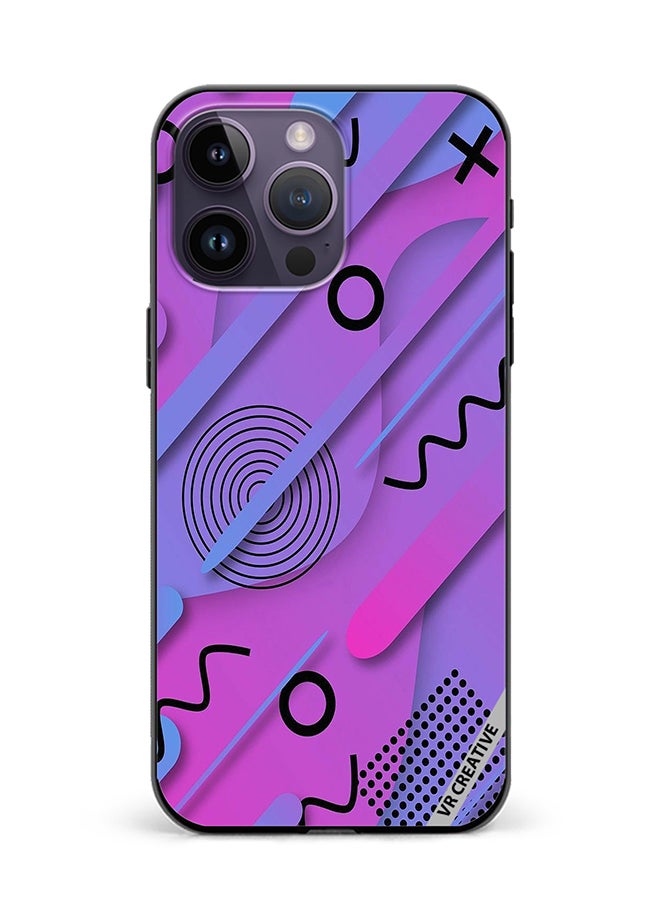 VR CREATIVE Protective Case Cover For Apple iPhone 15 Pro Layers With Xo Design Multicolour - Image 1