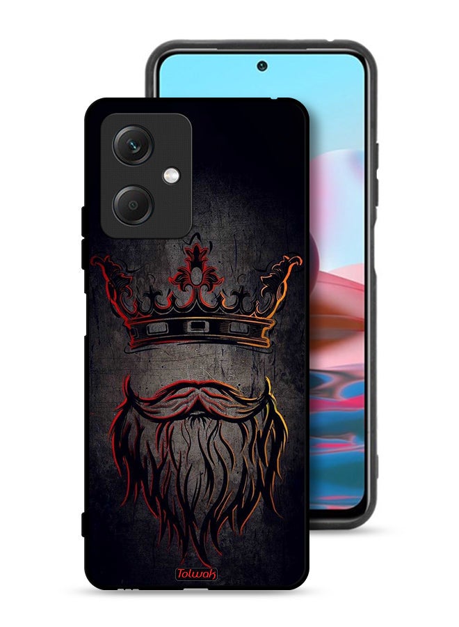 Tolwak Xiaomi Redmi Note 12 Protective Case Cover King Artwork - Image 1