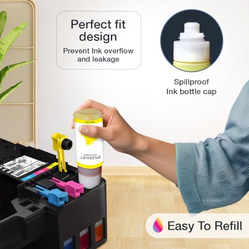 Splashjet GI71 Compatible Refill Ink for CN Pixma G1020, G2020, G2021, G2060, G3020, G3021, G3060, G2730, G2770, G3730, G3770, G4770 Printer Ink - (Pgbk x 135gm) Black Ink Bottle - 501799 - Image 4