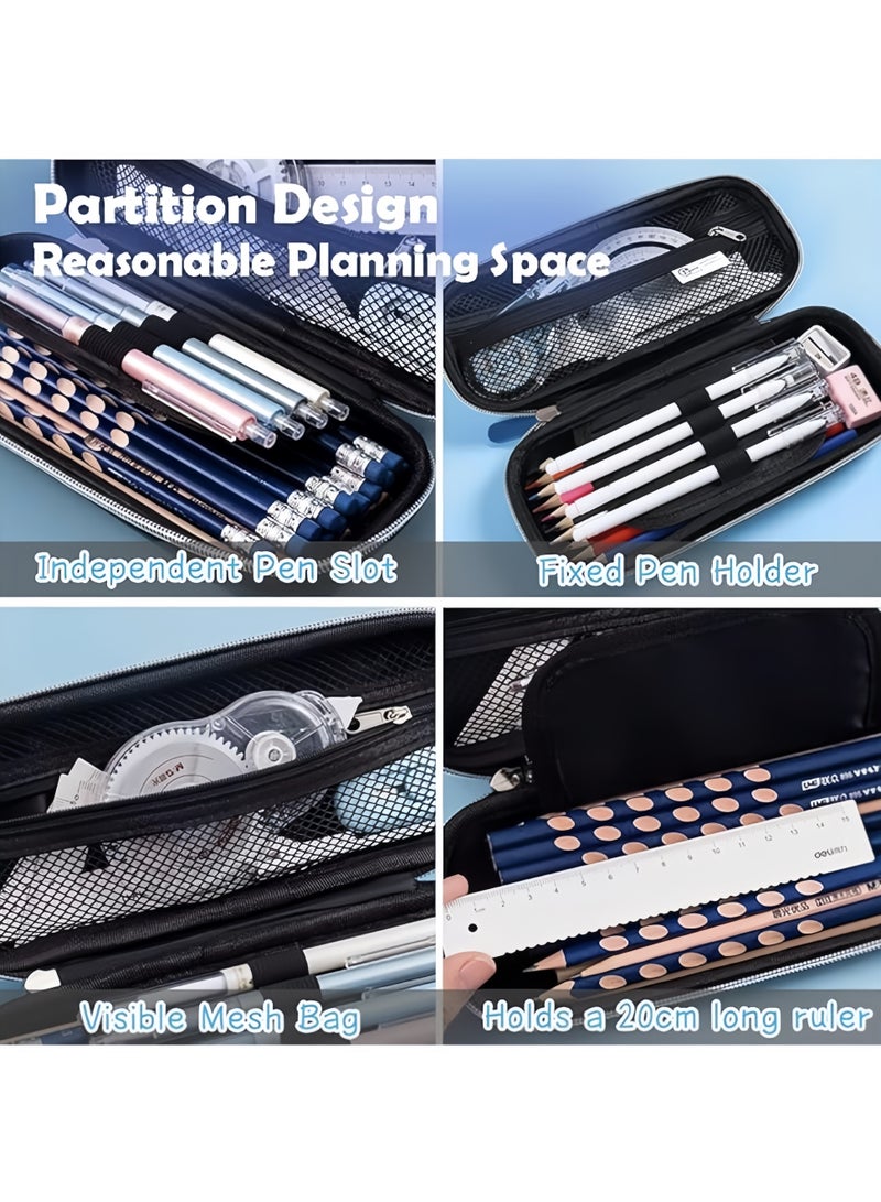 3D Cartoon Pencil Case,Astronaut Zipper Storage Pouch Pen Holder, Ziplock Bag, Stationery Box Organizer with Compartment for Kids,Large Capacity Waterproof Pencil Box for Children Boys Girls School Supplies - Image 3