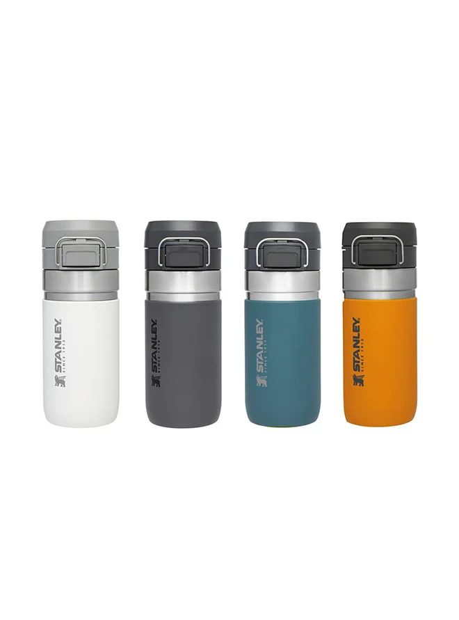 Stanley Stanley Quick Flip Water Bottle .47L / 16OZ Polar â€“ Leakproof | Stainless Steel Water Bottle | Push Button Locking Lid | BPA FREE | Cup Holder Compatible | Dishwasher safe | Lifetime Warranty