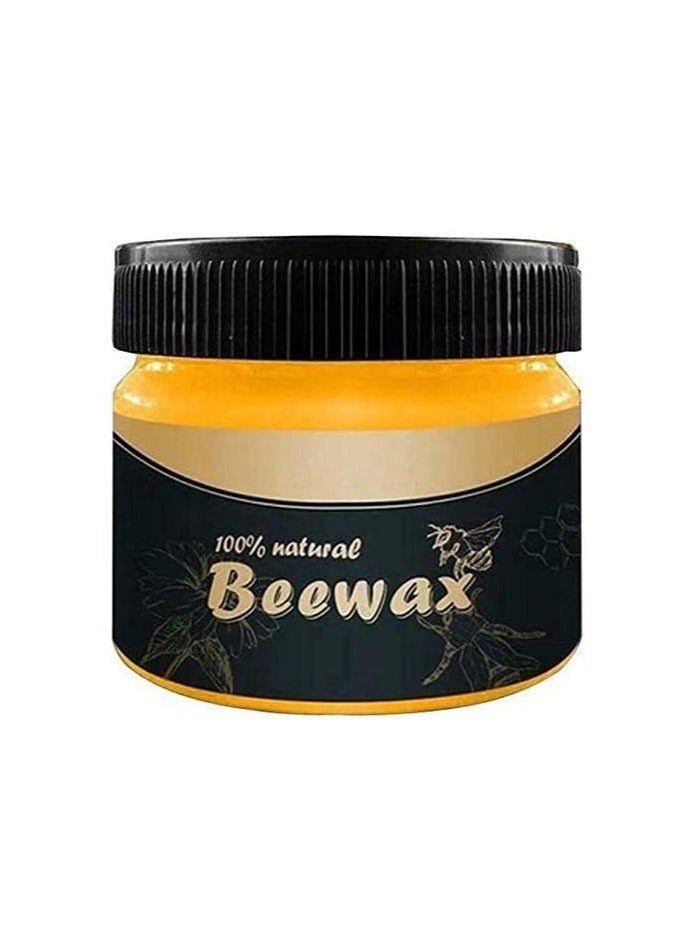 BeeWax Wood Seasoning Beewax, Natural Beewax Traditional Beeswax Furniture Polish Multipurpose Beeswax Polish for Wood Cleaner and Polish Furniture Care 3*85 g - Image 2