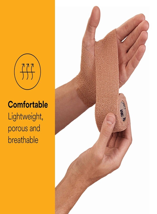 Coban 3M™ Coban™ Self-Adherent Wrap 1584, Tan, 18 Bags/Case - Image 2