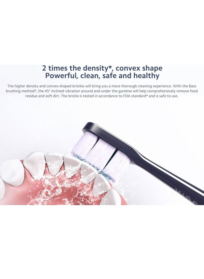 Xiaomi - Xiaomi Electric Toothbrush T700 | High-frequency vibration | 3 Brushing Modes App Control | Soft Bristles - DARK BLUE - Image 1