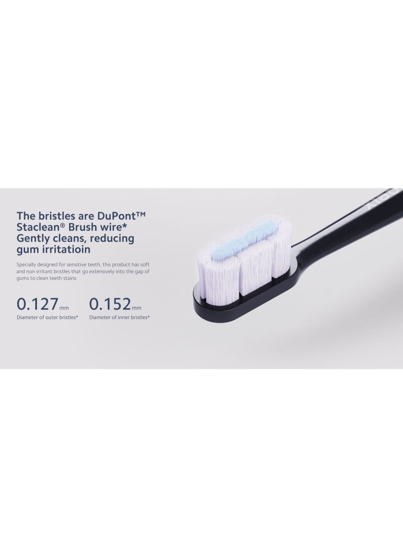 Xiaomi - Xiaomi Electric Toothbrush T700 | High-frequency vibration | 3 Brushing Modes App Control | Soft Bristles - DARK BLUE - Image 1