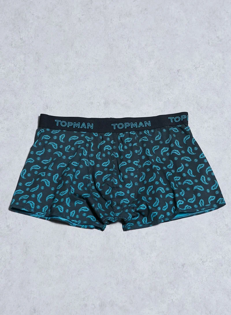 TOPMAN 3 Pack Paisley Boxers