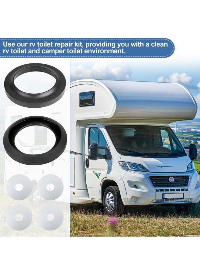 Ophjerg 34120 Waste Ball Seal for Thetford Style II & Style Plus Toilets, RV Toilet Seal Replace with Aqua-Magic Style II, Style Plus, Style Lite and Residence - Rv Toilets Part for Thetford Includes Gasket - Image 4