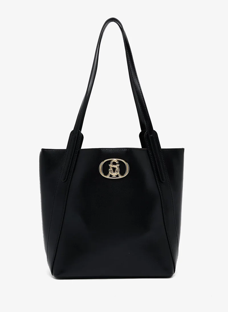 Steve madden everyday women's black tote bag
