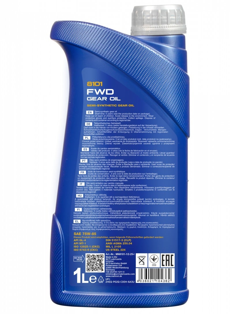 Mannol FWD Getriebeoel  75W-85 - 1L - Image 2