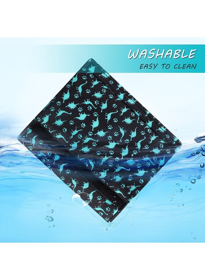 accmor وسائد كتف أحزمة مقاعد السيارة من أكمور للأطفال، أغطية حزام أمان ناعمة للأطفال، أغطية أحزمة مقاعد السيارة للفتيات والفتيان، نمط الديناصور - Image 3