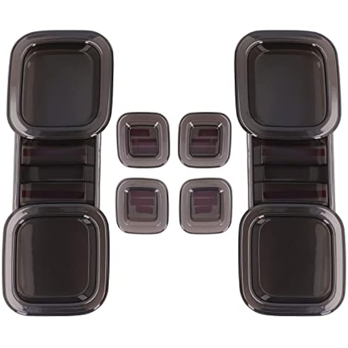 Keenso Car Tail Light Cover Abs Car Exterior Taillight Cover For Defender 110 L663 2020 And Up - Image 1