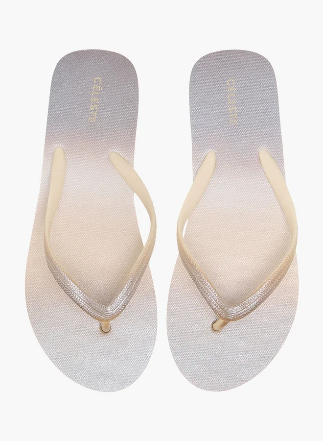 سيليست Women's Ombre Flip Flops