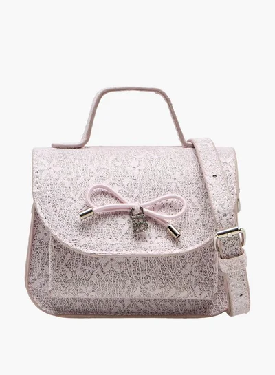 Flora Bella By Shoexpress Flora Bella Bow Accent Crossbody Bag with Detachable Strap Ramadan Collection