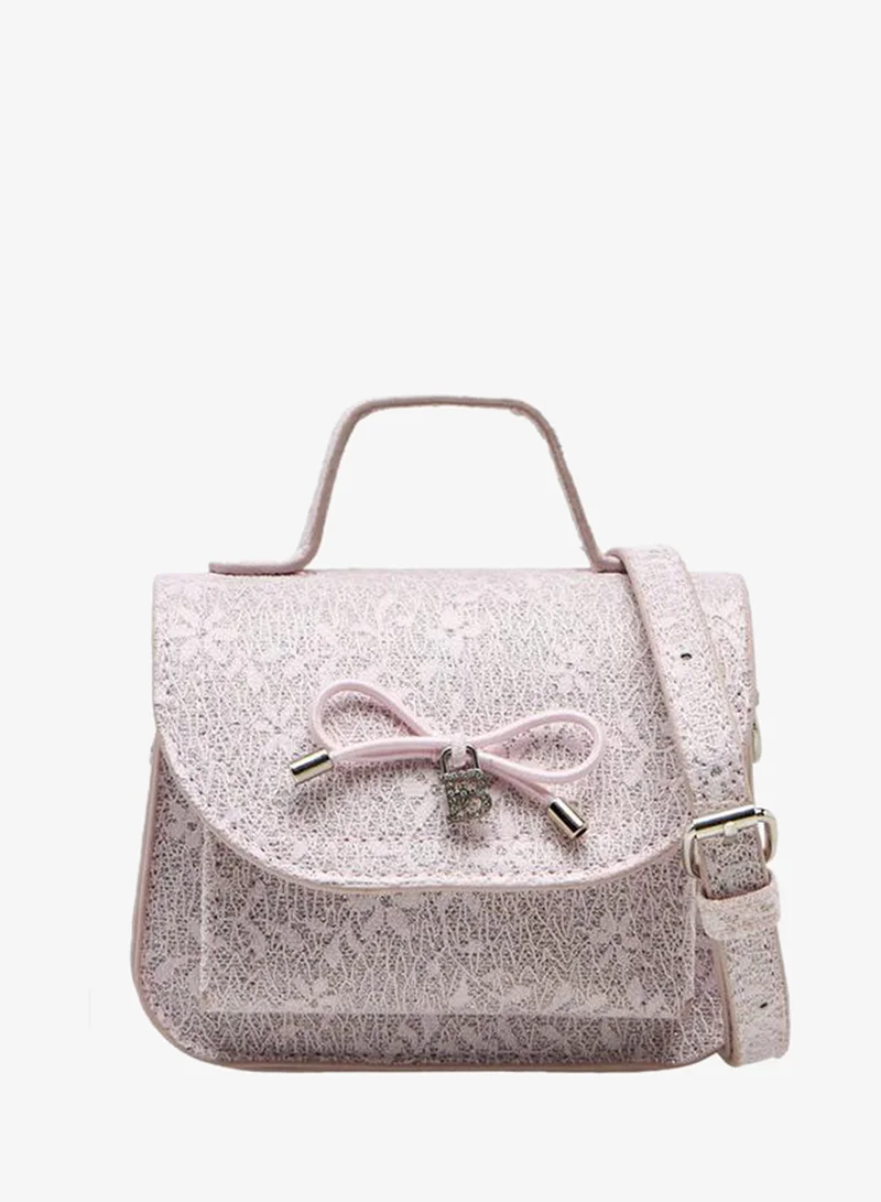 Flora Bella By Shoexpress Flora Bella Bow Accent Crossbody Bag with Detachable Strap Ramadan Collection