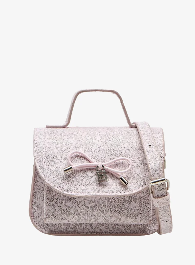 Flora Bella By Shoexpress Flora Bella Bow Accent Crossbody Bag with Detachable Strap Ramadan Collection