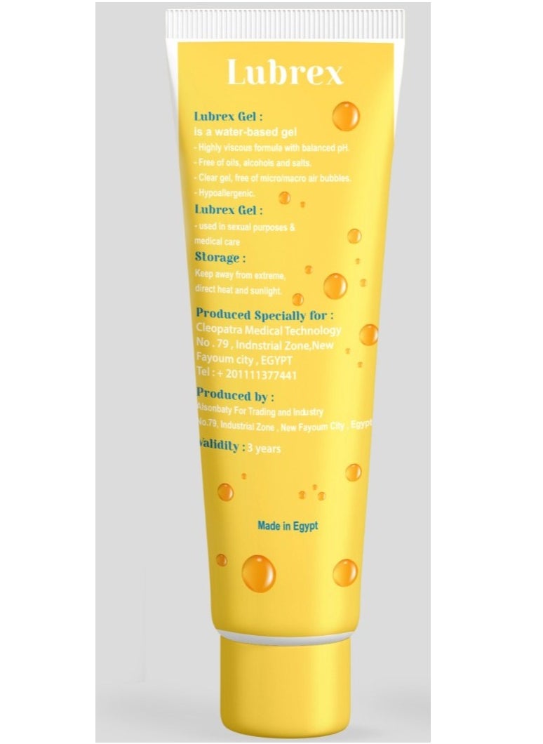 Lubrex Lubrex lubricant gel lemon flavour 100 GM  - Image 2