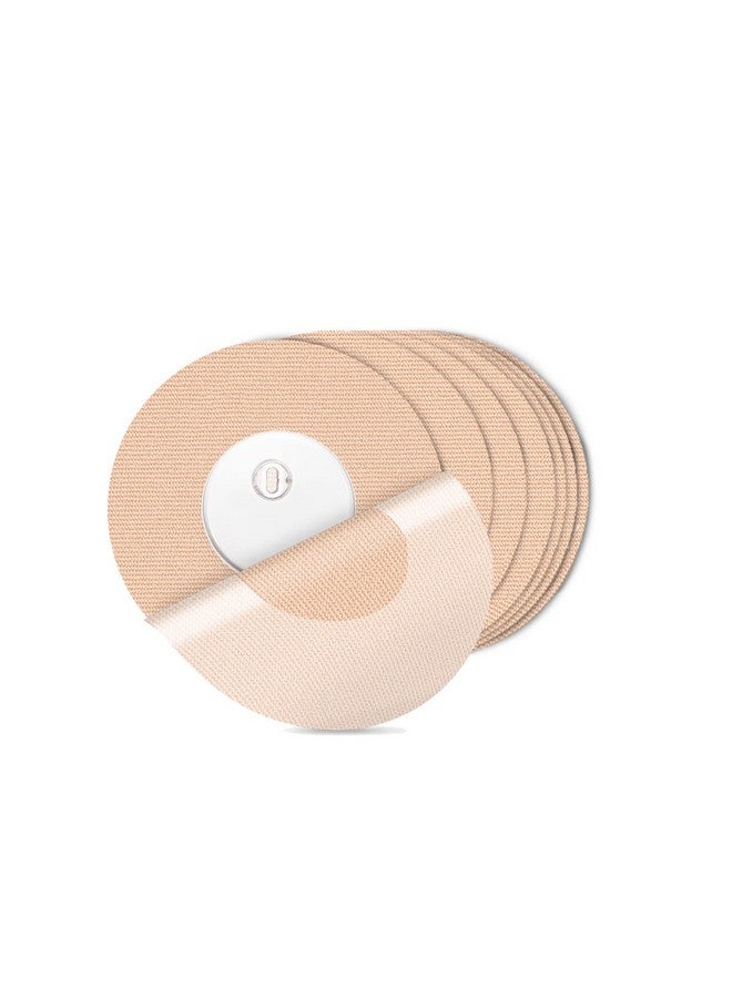 HONYOU 25Pack Freestyle Bandage for Libre 3 Sensor Covers Waterproof 14 Days Overpatch Tape CGM Adhesive Patches Without Hole, Beige - Image 1