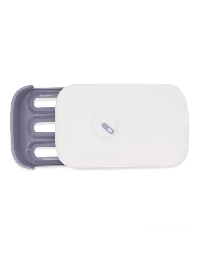 CLICKMART Egg Storage Box for Refrigerator White - Image 3