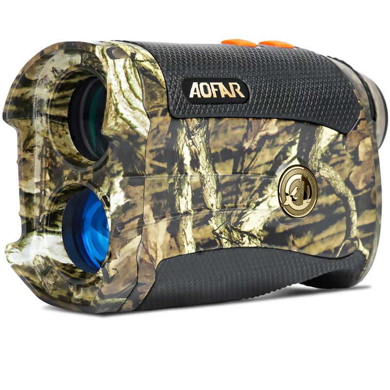 AOFAR HX-1200T Range Finder for Hunting Archery, 1200 Yards with Angle and Horizontal Distance, Shooting Wild Waterproof Coma Rangefinder, 6X 25mm, Range and Bow Mode, Free Battery Gift Package - Image 1