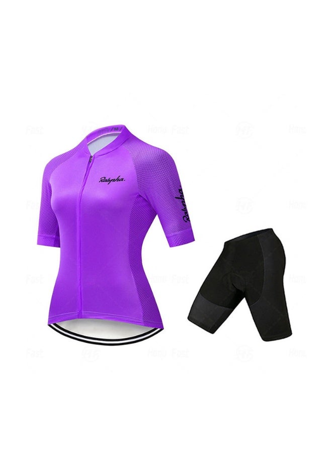 KUYING New Men's And Women's Summer Cycling Suit Set - Image 1