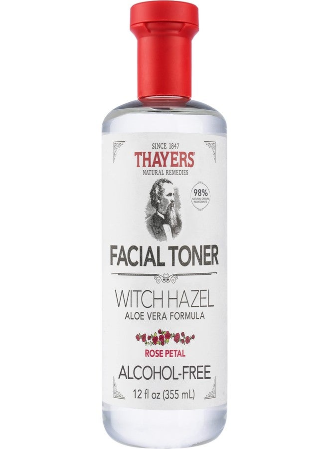 THAYERS Alcohol-Free, Hydrating Rose Petal Witch Hazel Toner with Aloe Vera, 12 Oz (Pack of 3) - Image 3