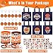 SNLN 12Sets Basketball Party Favors Birthday Supplies Boy Kid Tote Bag Silicone Bracelet Keychain Tattoo Sticker Basketball Favors Pinata Filler Goodie Bag Stuffers Basketball Birthday Party Supplies - Image 4