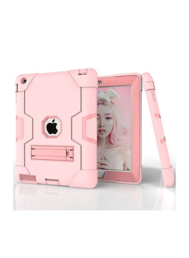Protective Case Cover For Apple iPad 2/3/4/ 9.7-Inch Pink - Image 3