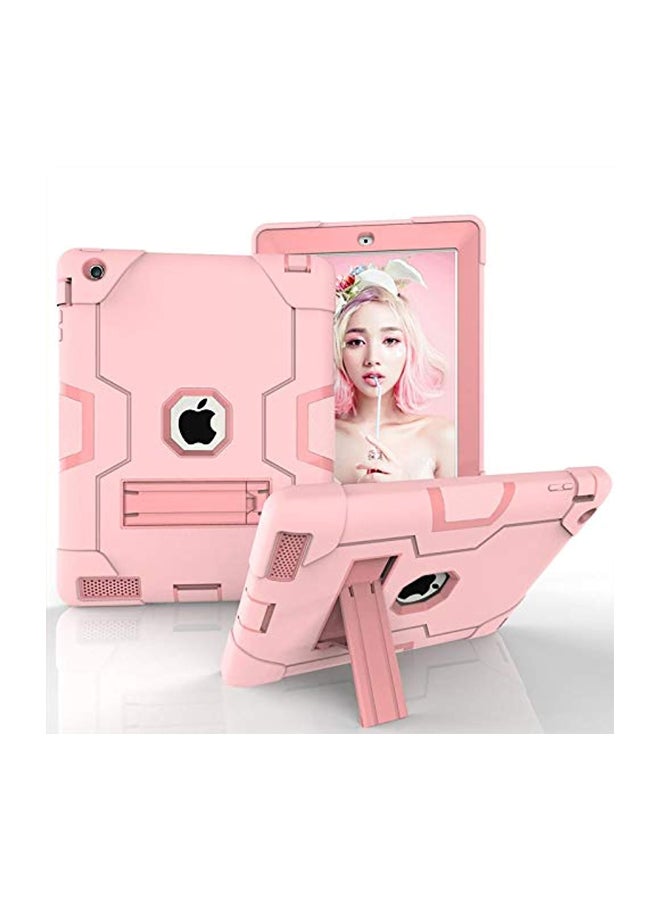 Protective Case Cover For Apple iPad 2/3/4/ 9.7-Inch Pink - Image 4