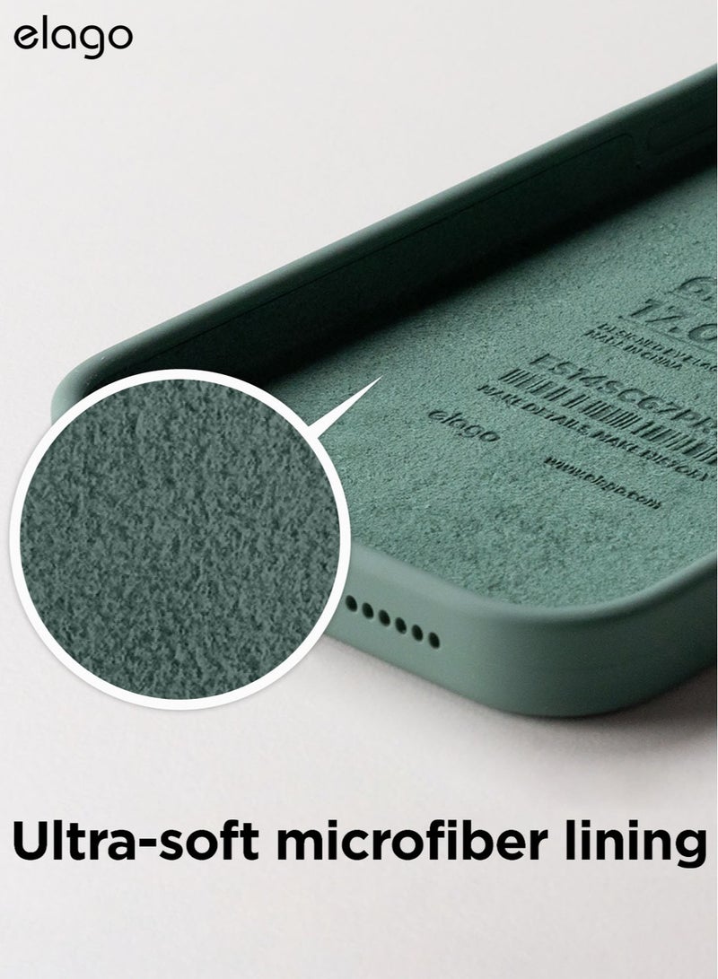 Elago Silicone Case Cover for iPhone 14 Pro - Midnight Green - Image 5