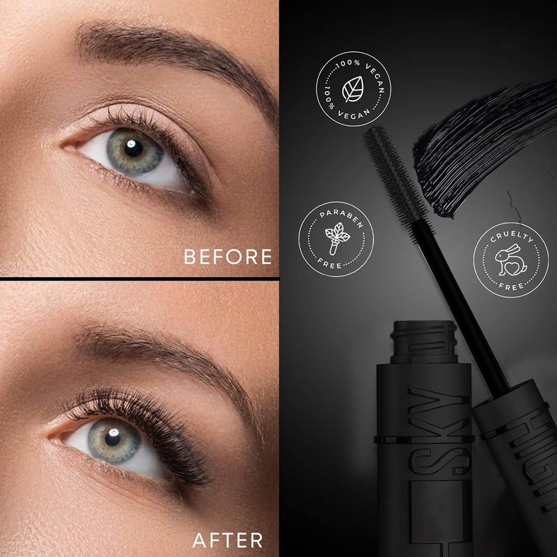 adbeni Adbeni Sky Is The Limit Smudge Proof Curling Mascara 18mlVolumizing  Lengthening Highly Pigmented Transfer Proof CurlEnhancing Marvel Mesmerizing Bold  Enchantingly Beautiful Eyes - Image 3