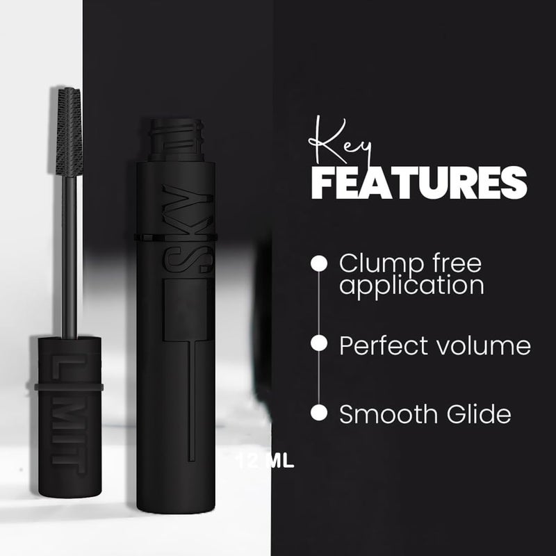 adbeni Adbeni Sky Is The Limit Smudge Proof Curling Mascara 18mlVolumizing  Lengthening Highly Pigmented Transfer Proof CurlEnhancing Marvel Mesmerizing Bold  Enchantingly Beautiful Eyes - Image 5