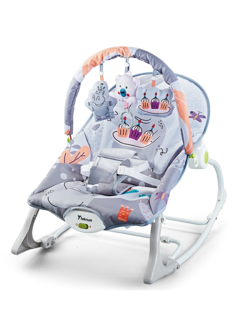 TEKNUM 3In1 Rocker/Baby Seat/Recliner with Soothing Music - Party Grey - pzsku/Z2A37EA5D181894519D24Z/45/_/1728629871/eecaf9e0-3b46-468b-903d-3b8ec338d4c5