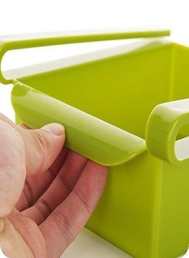 Ngel Plastic Multipurpose Fridge Sliding Drawer Storage Organizer Space Saver Shelf (Multicolour)(Pack of 3) - Image 3