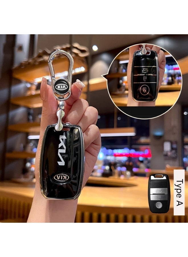 KIA High end car key protection case suitable for Kia K3 Intelligent Run K5/k2/kx3/k4/kx5 Furuidi Lion Platinum Tuojie Yi Run Huan Chi car key shell case - Image 1