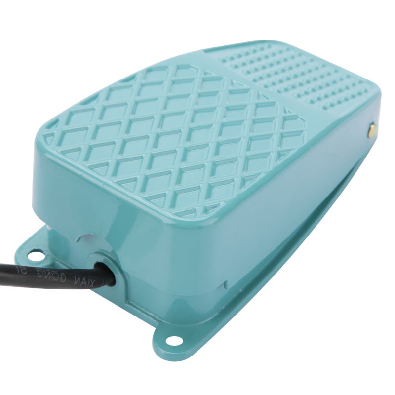 Industrial Foot Pedal Switch: Durable Aluminum Alloy Shell - Silver Contact SPDT Switch for Assembly Line, Welding Machine, Machine Tool Equipment - Image 1