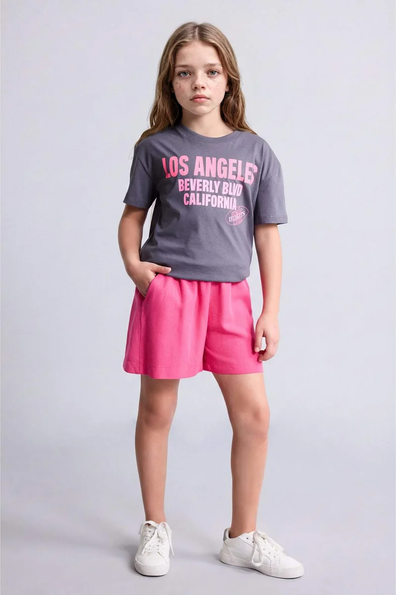 ديفاكتو Girl Regular Fit Shorts