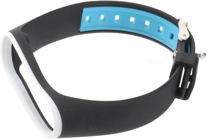 Blue Watch Band Two Tone Minimalist Watch Strap Durable Wristband 2x25cm - Image 2