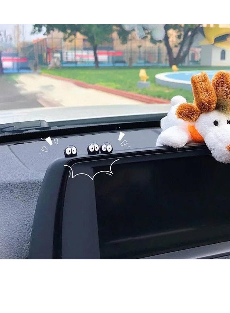 30 Pcs Soot Sprites Car Rearview Mirror Accessories - Fun Interior Decor & Unique Gifts for Car Lovers - Image 3
