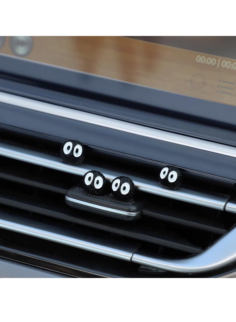 30 Pcs Soot Sprites Car Rearview Mirror Accessories - Fun Interior Decor & Unique Gifts for Car Lovers - Image 2