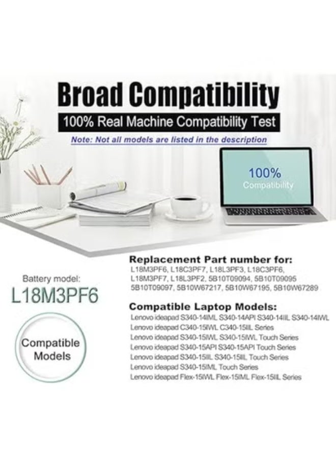 Laptop Battery 45Wh – High-Capacity Replacement for S340/C340/Flex 15 Series - Image 3