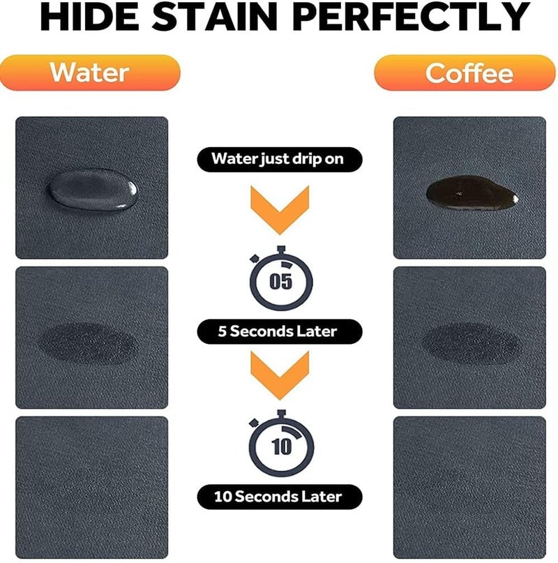 Home Concept Super absorbent soft non-slip quick Dish Drying Mat for Kitchen Countertops(58x38cm) - Image 2